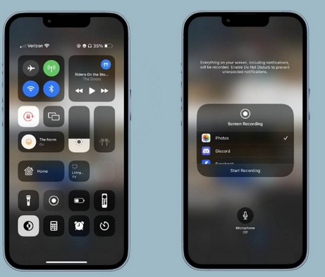 安次苹果15维修分享iPhone15录制屏幕时如何录制音频 