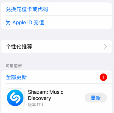 安次安次苹果维修分享无法在iPhone上下载或更新应用办法